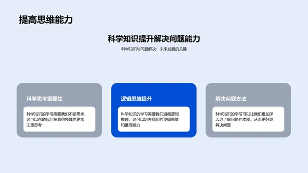 科学实验教学解析PPT模板