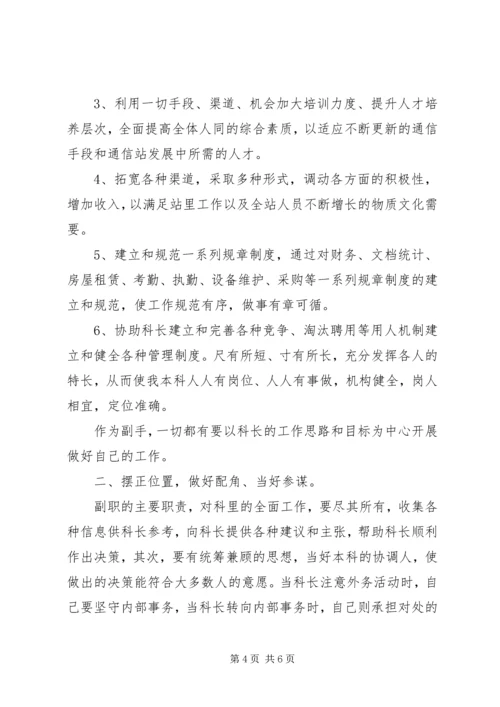 办公室副科长竞聘演讲稿 (4).docx