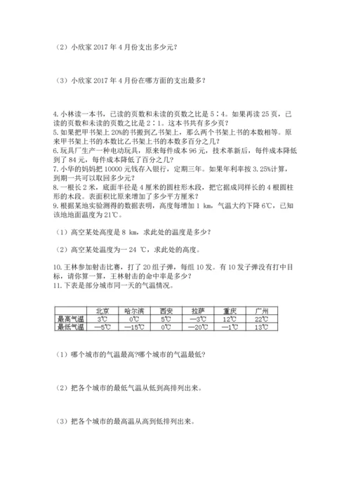 六年级小升初数学应用题50道及完整答案【名师系列】.docx