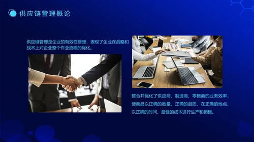 供应链管理动态通用PPT模板