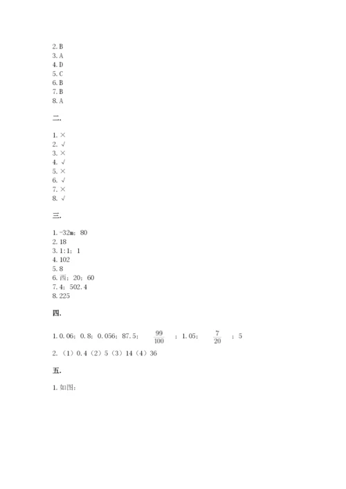山西省【小升初】2023年小升初数学试卷精品（预热题）.docx