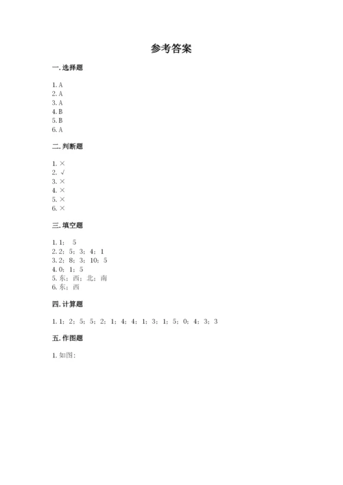 人教版一年级上册数学期中测试卷及答案【夺冠】.docx