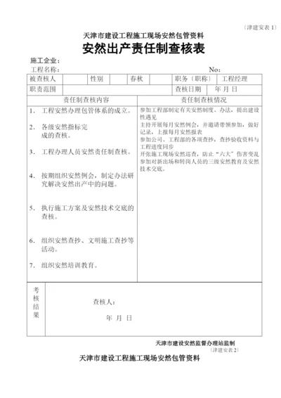 天津全套安全表格46张.docx