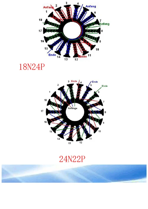 航模全系列无刷电机绕线方法详解