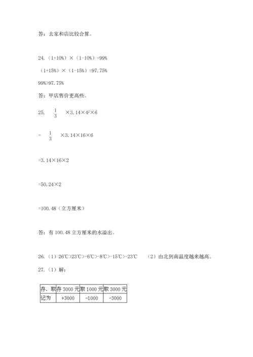六年级小升初数学应用题50道含答案【突破训练】.docx