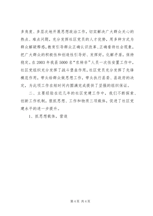 社区党建工作调研报告 (20).docx