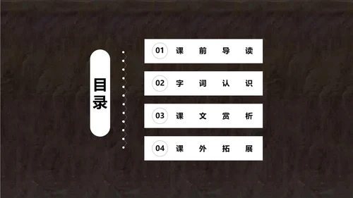 语文课件《最后一课》都德PPT模板