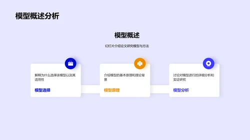 论文答辩专题讲解PPT模板