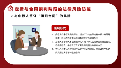 违反招标投标法规法律责任知识科普PPT模版