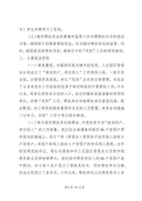 扶贫开发“规划到户、责任到人”工作情况汇报.docx