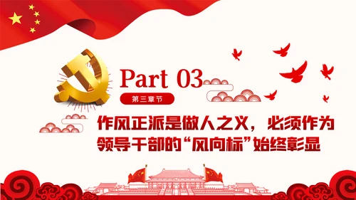 守初心担使命做忠诚担当正派廉洁硬核领导干部PPT