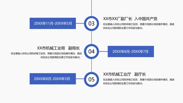 商务大气求职竞聘个人简历PPT模板