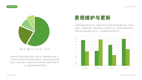绿色商务风露营项目计划书