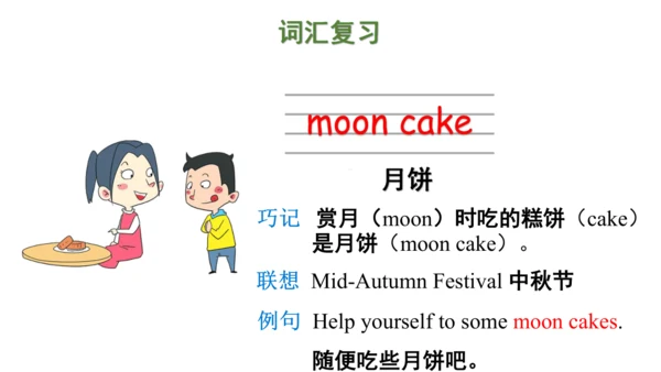 Unit 7 Chinese festivals(复习课件)-2023-2024学年五年级英语下学期