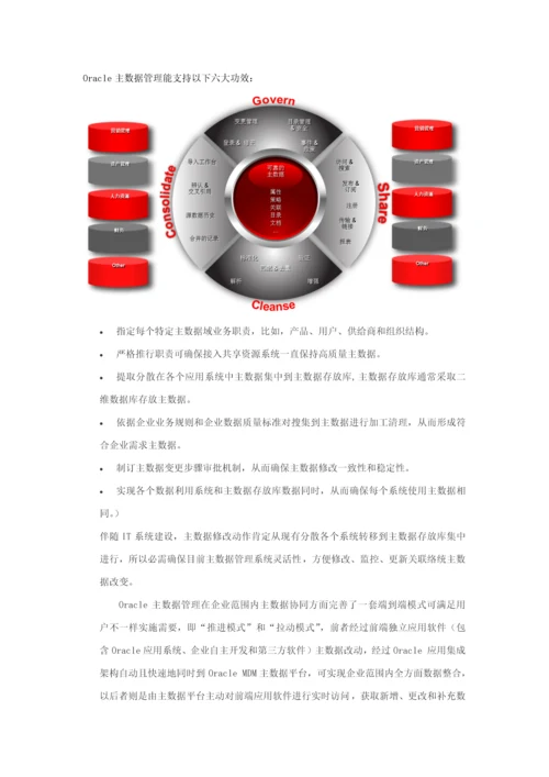 OracleSOA主数据管理解决专项方案.docx