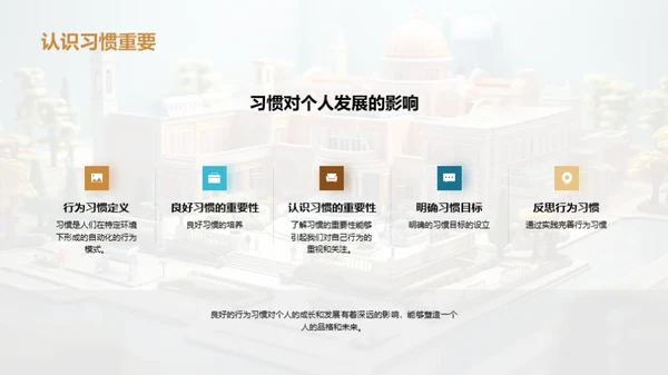 初中生活习惯塑造