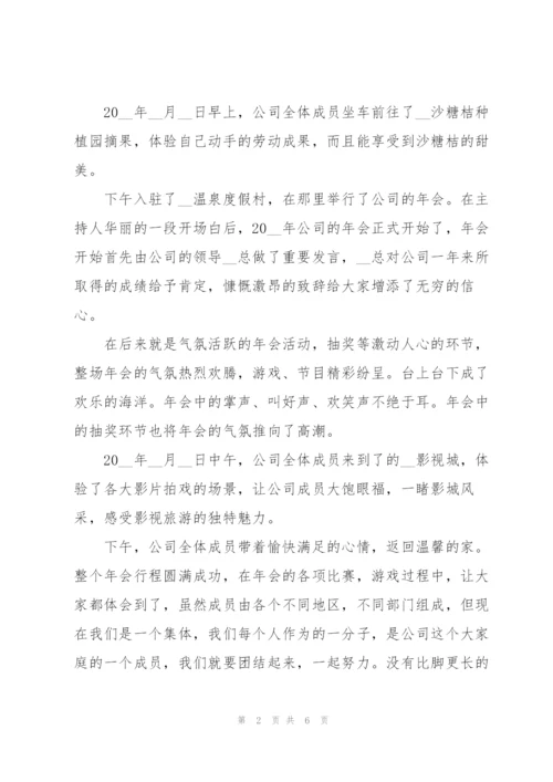 2022年公司活动总结.docx