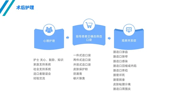 简约风线条风商务风肠造口护理医学护士培训PPT课件护理查房