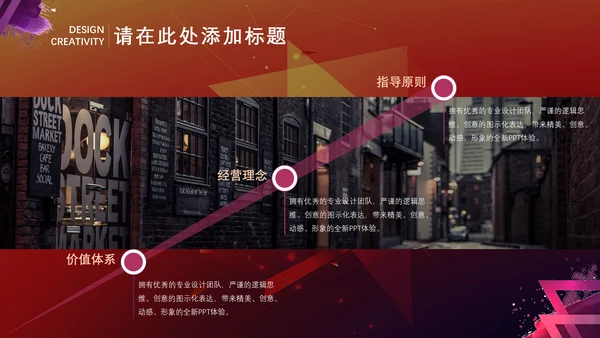 美术涂鸦商业计划书通用PPT模板