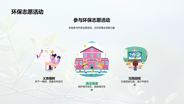 从我做起：校园环保行动