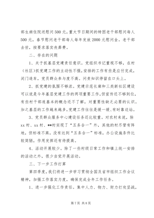 乡镇基层组织建设工作安排.docx