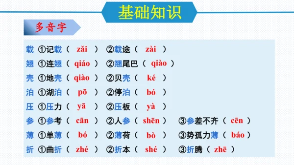 第二单元（单元复习课件）八年级语文下册同步备课系列（统编版）(共31张PPT)