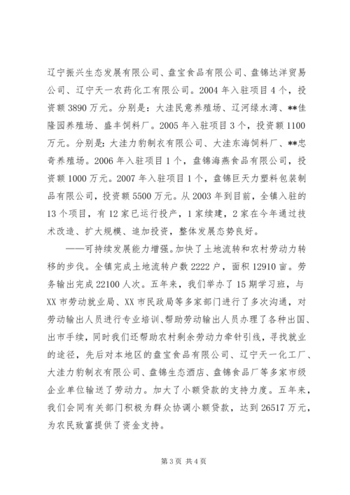 某乡镇XX年XX年工作总结及今后五年工作计划.docx