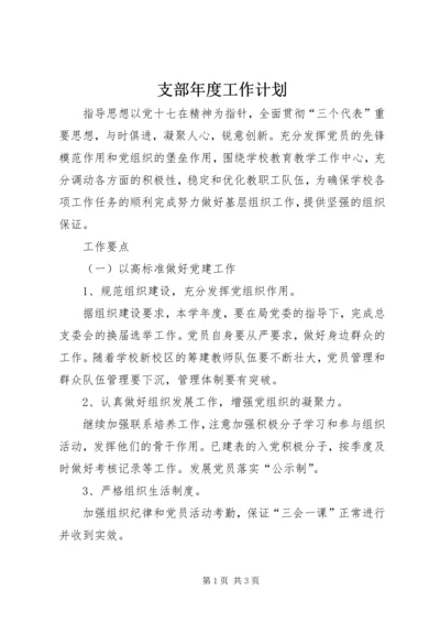 支部年度工作计划.docx