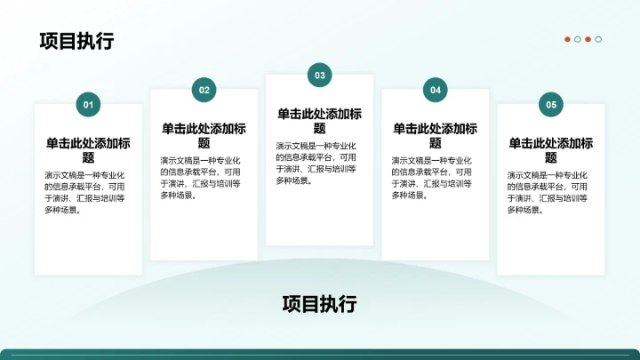 品牌合作流程说明PPT模板