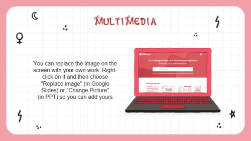 女孩力量卡通人物通用PPT模板