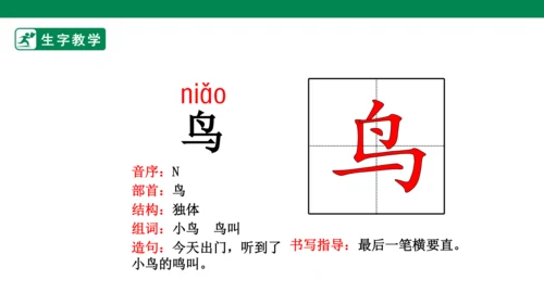 识字7 大小多少 生字动画课件