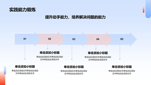 蓝色党政风中国梦强国梦PPT模板