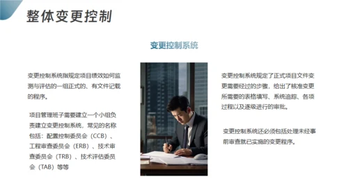 项目整体管理通用PPT模板