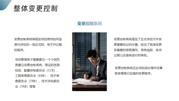 项目整体管理通用PPT模板