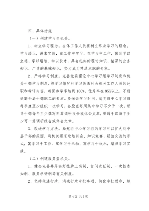 五型机关实施方案新.docx