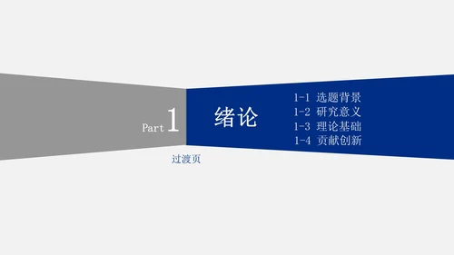 毕业论文答辩通用PPT模板