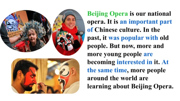 Module 5 Unit 1 I wanted to see the Beijing Opera.