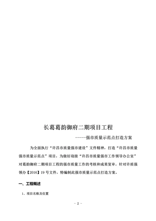 强市质量示范点打造方案.docx