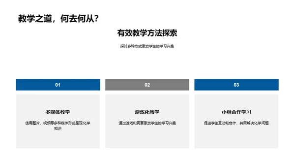 探索化学教学策略