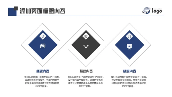 AI人工智能机器通用PPT模板