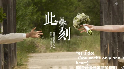 浪漫唯美告白婚宴婚礼通用PPT相册模板