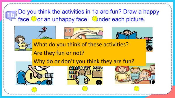 Unit 12 Section B（1a-1e）课件+内嵌音频（新目标七年级下册Unit 12 Wh