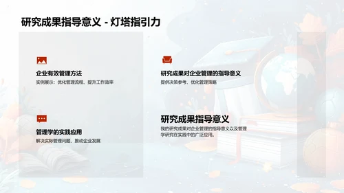 管理学研究与实践PPT模板