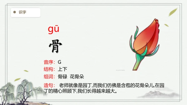 【2024秋季学期】语文三上10.在牛肚子里旅行  生字识记课件 -