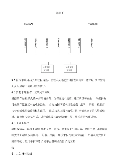 消防水罐施工方案