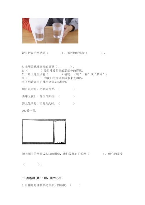 教科版二年级上册科学期末测试卷附答案（精练）.docx