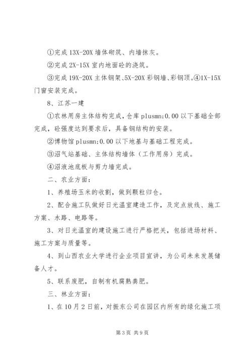 月工作目标计划.docx