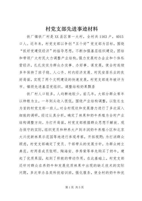 村党支部先进事迹材料 (11).docx