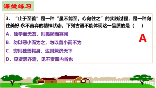 第三课 青春的证明 复习课件（25张PPT）