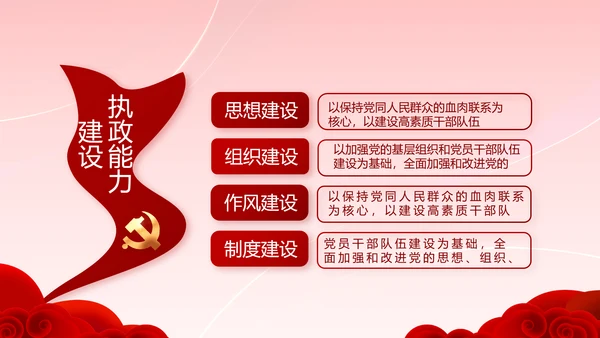 红色喜庆智慧社区便民惠民动态PPT模板